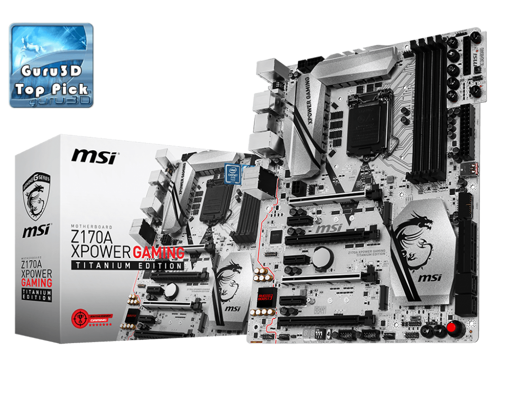 MSI Z170A XPower Gaming Titanium Edition - Motherboard